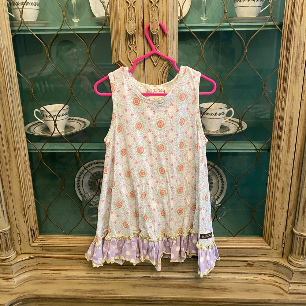 Matilda Jane girls Tunic shirt size 6
